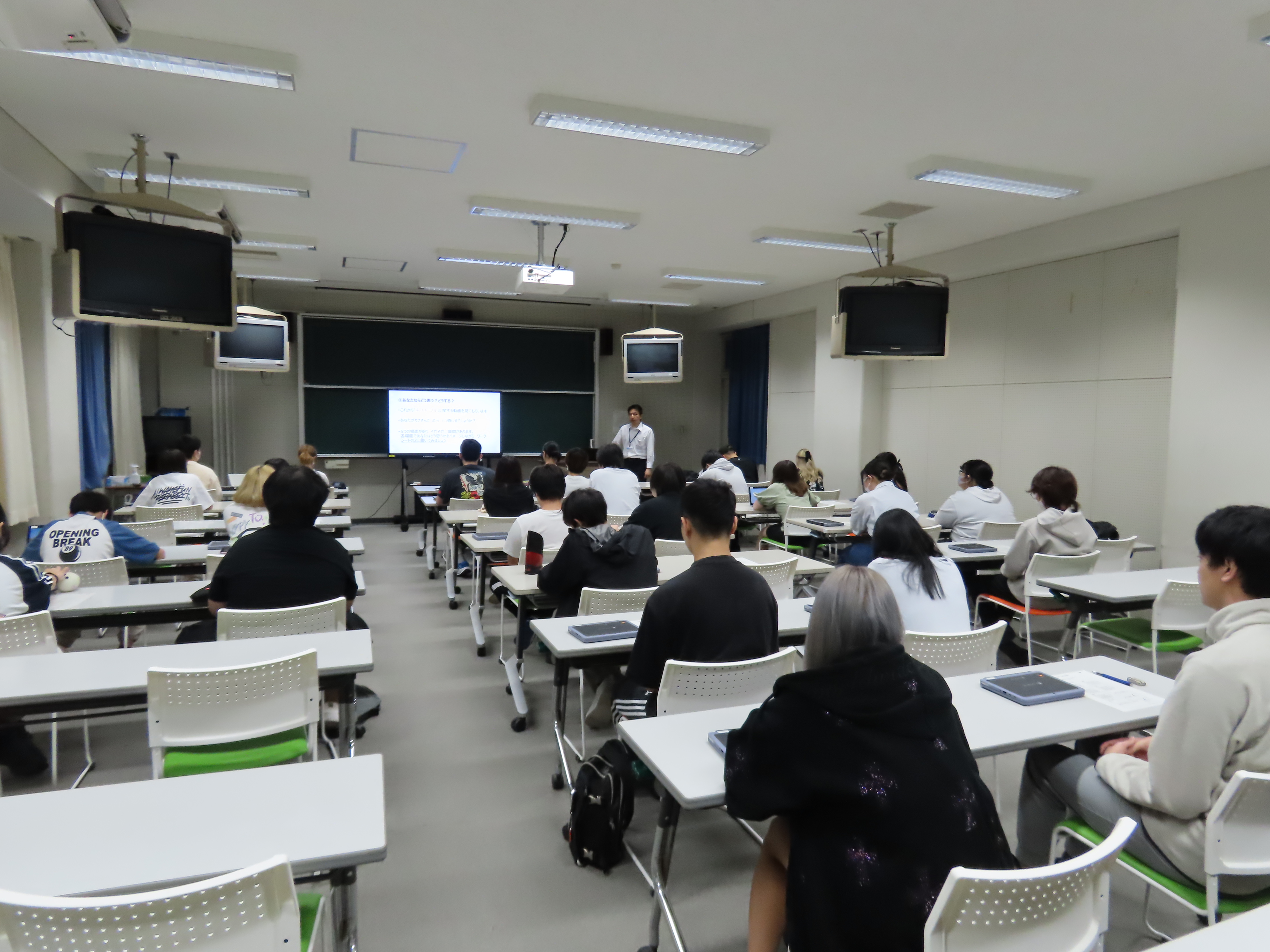 匿名相談アプリ活用に関する意識啓発授業④