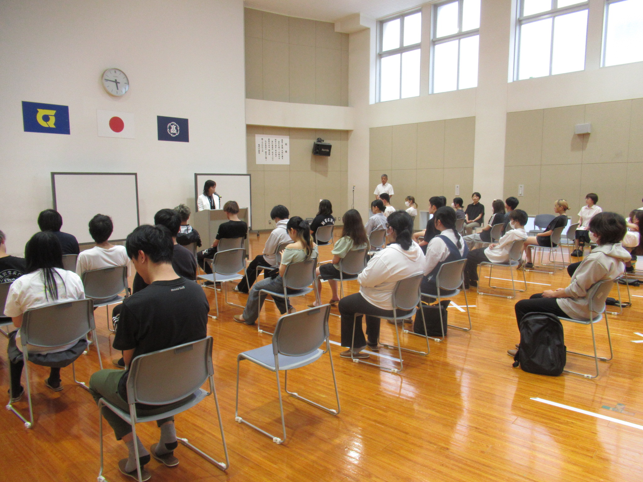 １学期終業式②