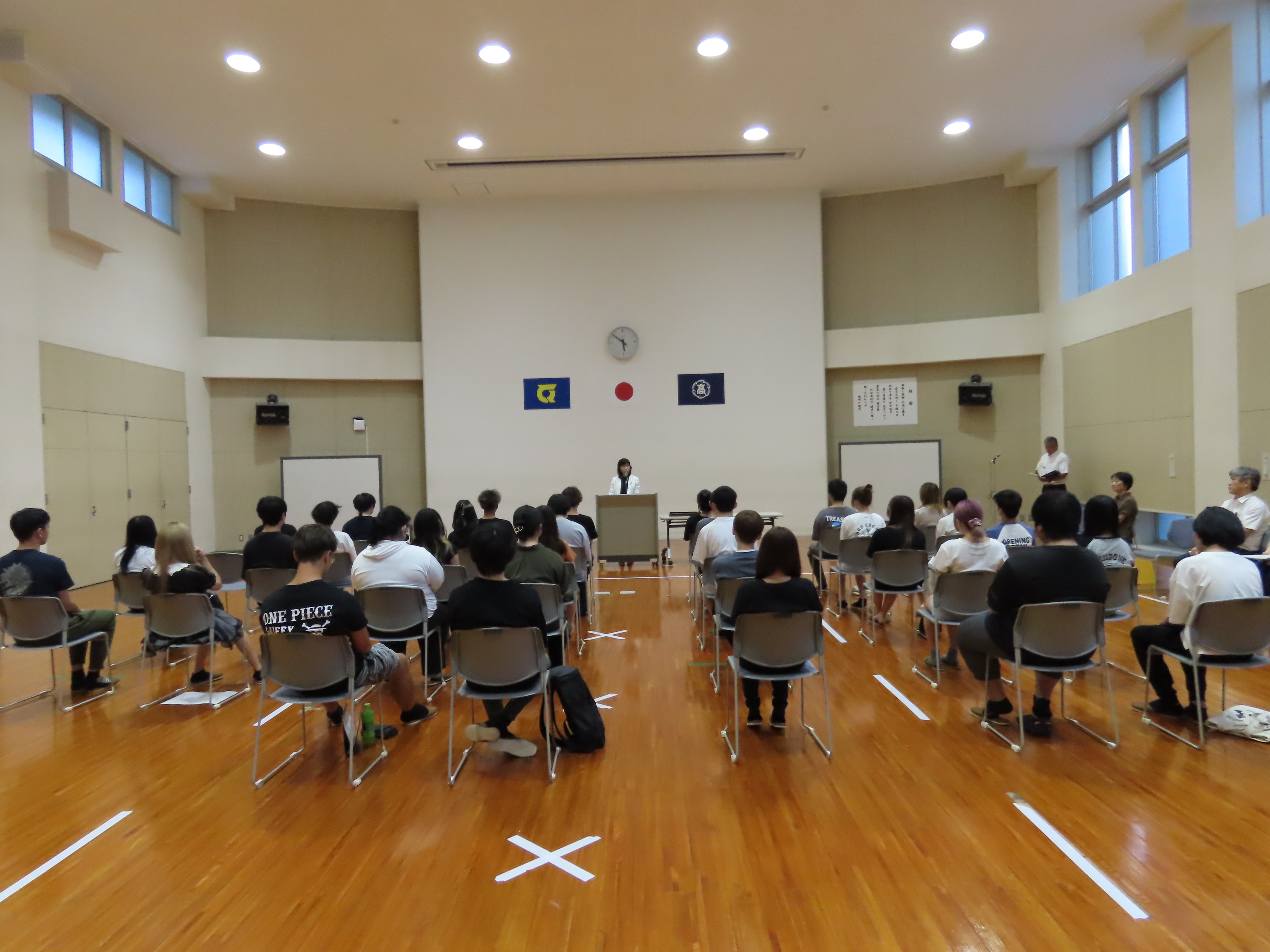 ２学期始業式・表彰伝達、表彰披露⑤