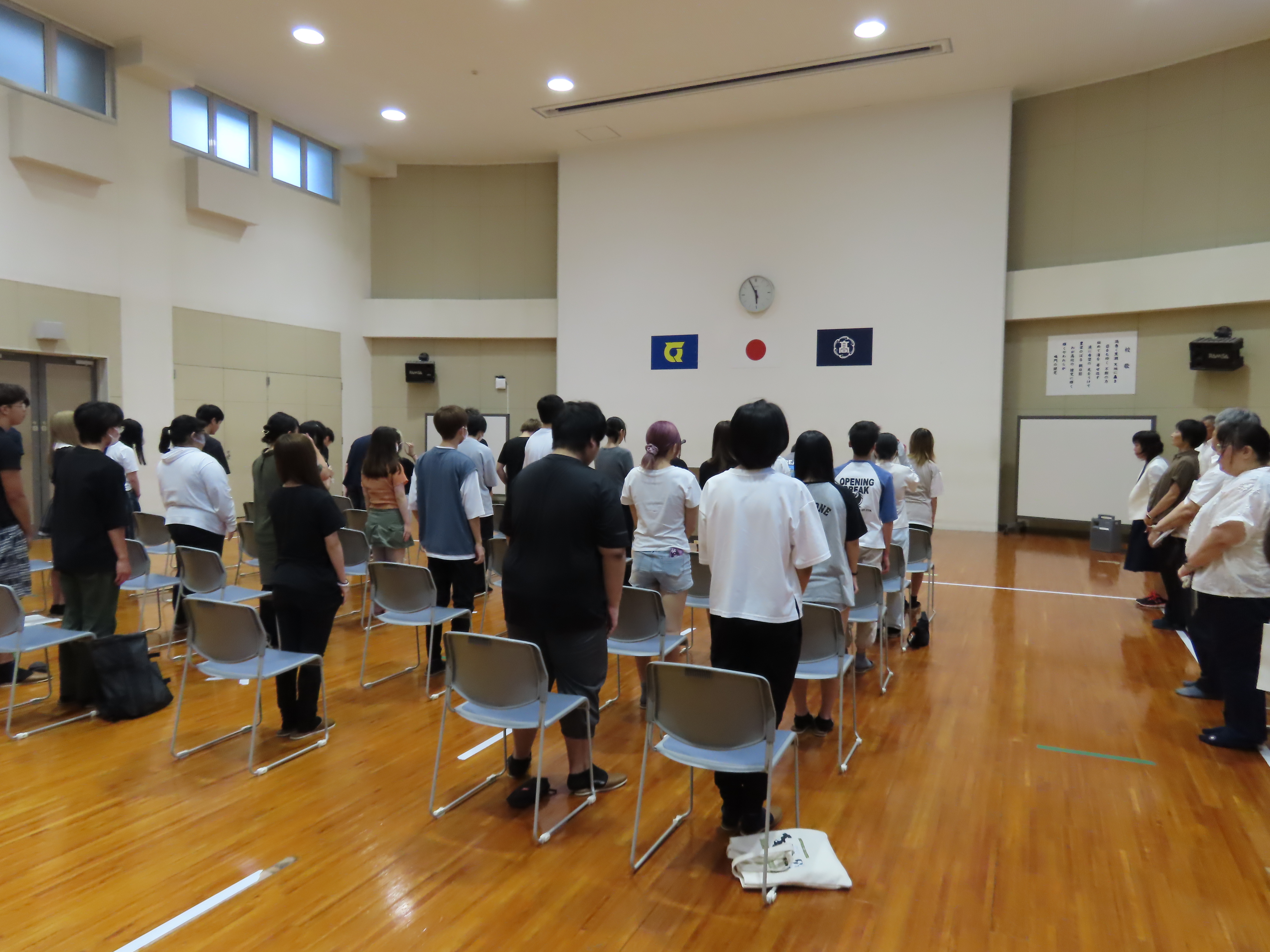 2学期始業式・表彰伝達、表彰披露⑥