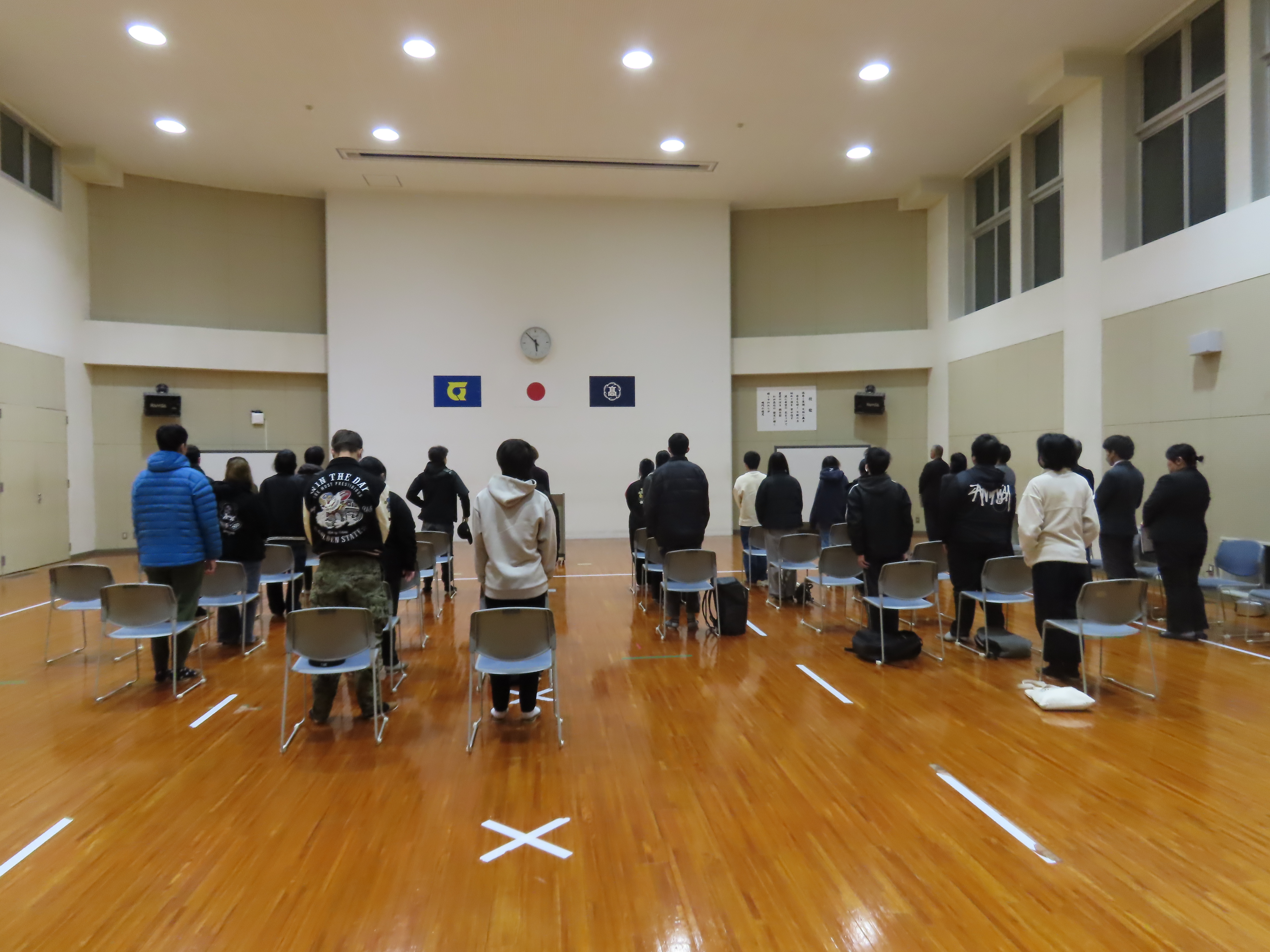 ３学期始業式③