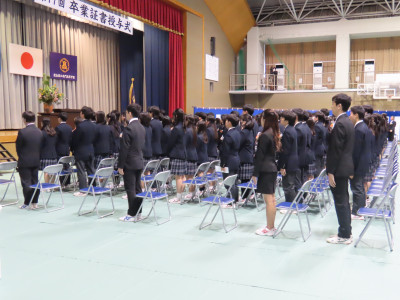卒業式②