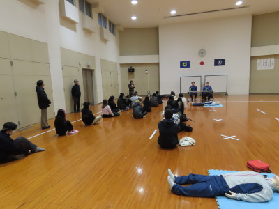 心肺蘇生法講習会①