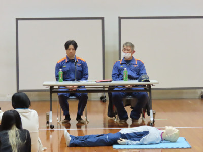 心肺蘇生法講習会②