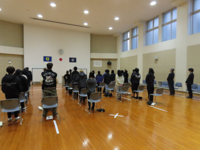 表彰伝達・賞状授与式・終業式・離任式⑦