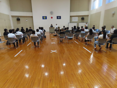 表彰伝達①